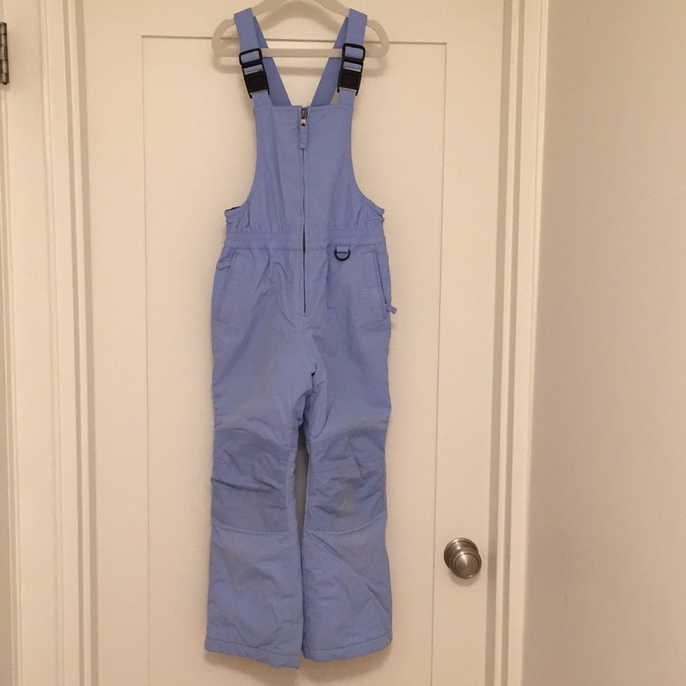 Lands’End Girls 6 Squall Waterproof Snow Bibs